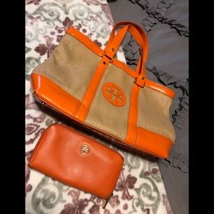 Tory Burch wallet and purse